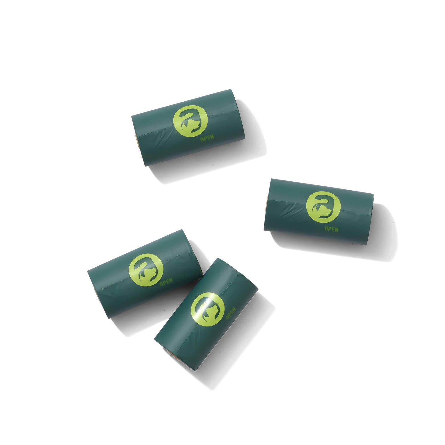 Compostable Dog Poop Bags - Single Rolls
