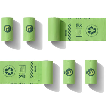 Compostable Dog Poop Bags - Single Rolls