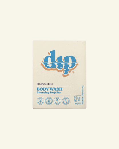 Dip Body Wash Cleansing Soap Bar - Fragrance Free