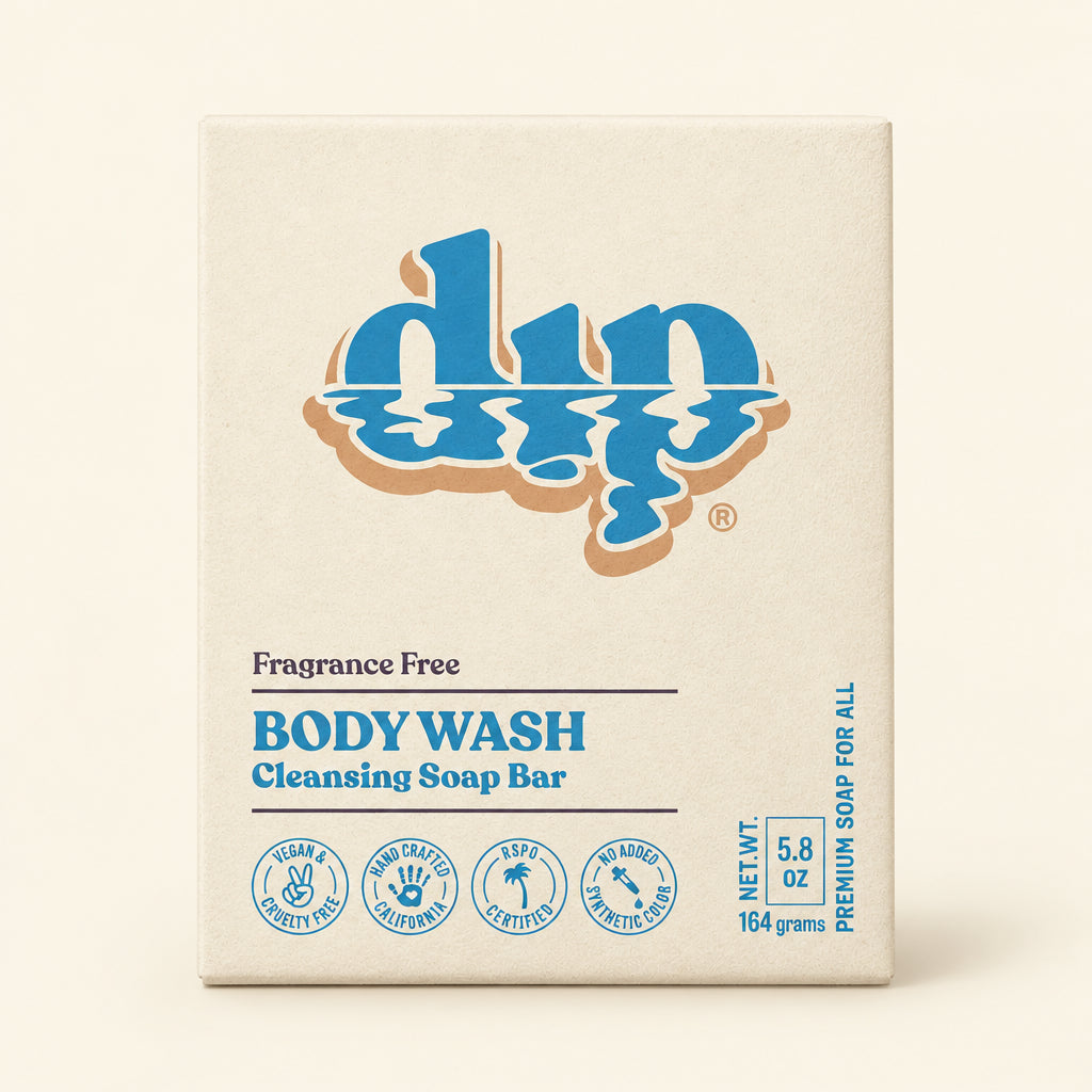 Dip Body Wash Cleansing Soap Bar - Fragrance Free