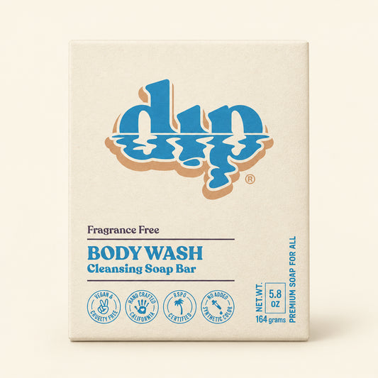 Dip Body Wash Cleansing Soap Bar - Fragrance Free