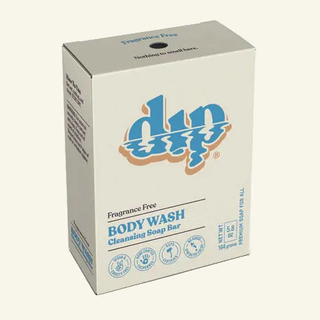 Dip Body Wash Cleansing Soap Bar - Fragrance Free