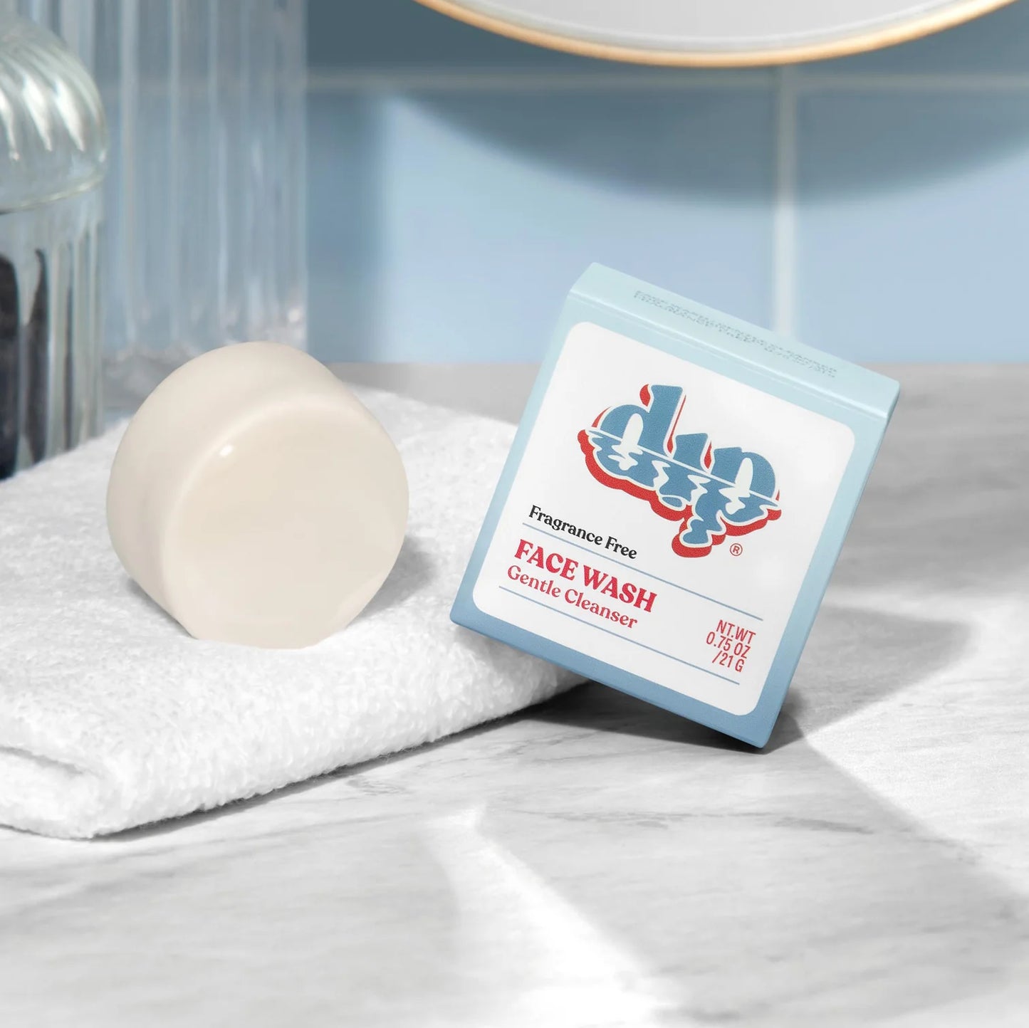 Dip Face Wash Gentle Cleansing Bar - Fragrance Free