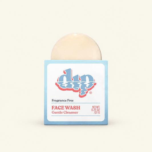 Dip Face Wash Gentle Cleansing Bar - Fragrance Free
