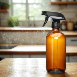 Amber Glass Spray Bottle 16oz