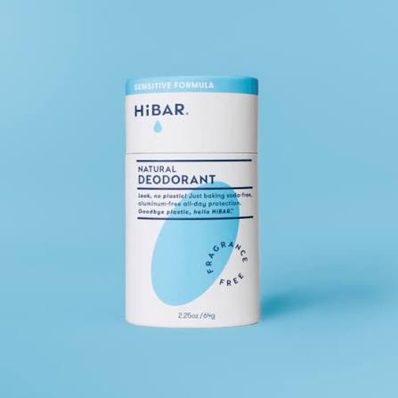 HiBar Sensitive Plastic-Free Deodorant