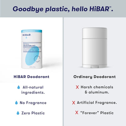 HiBar Sensitive Plastic-Free Deodorant