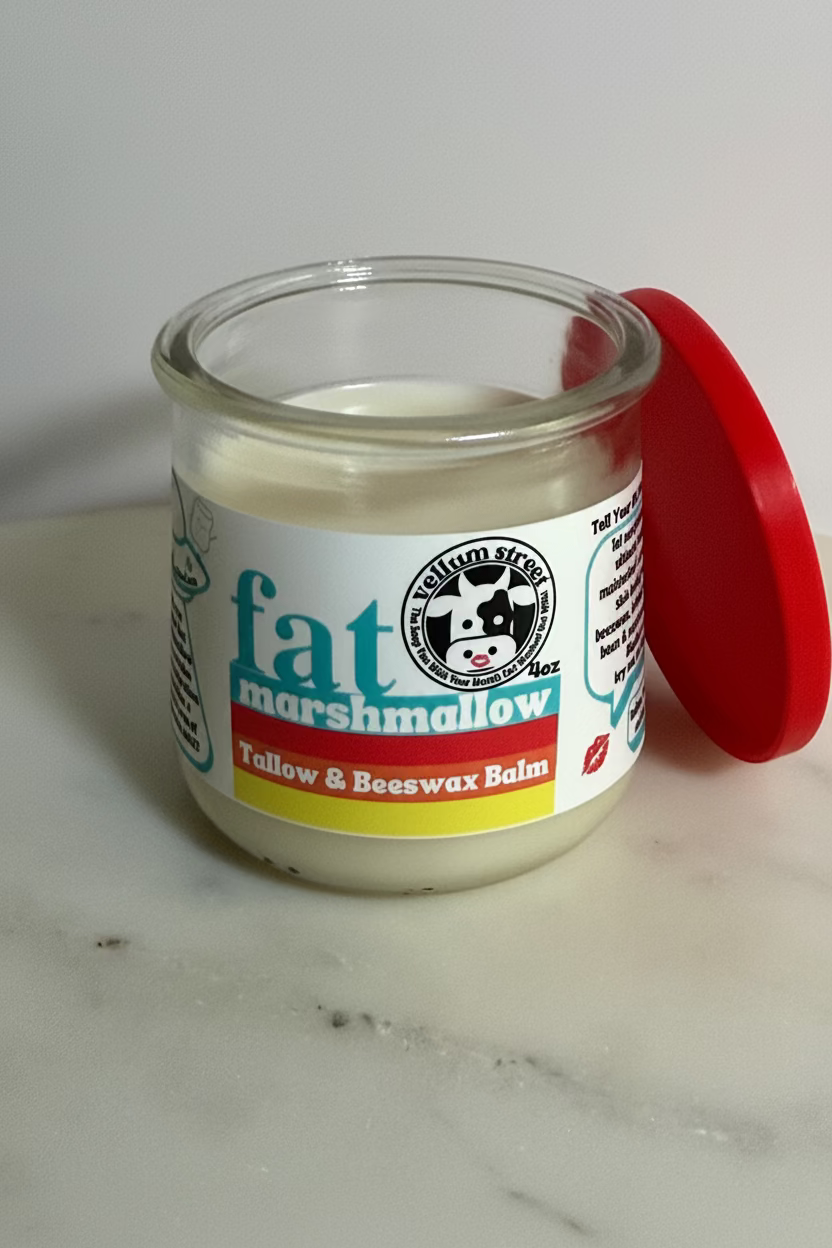 Fat marshmallow Tallow & Beeswax Balm