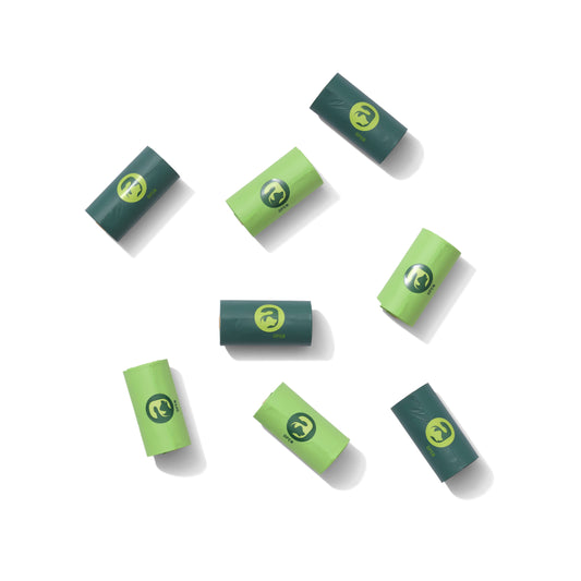 Compostable Dog Poop Bags - Single Rolls