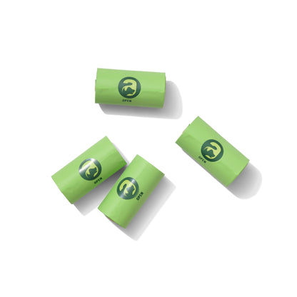 Compostable Dog Poop Bags - Single Rolls